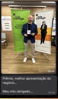 Participante · Apresentação de negócio